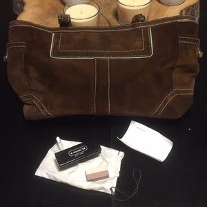 Coach Suede Purse